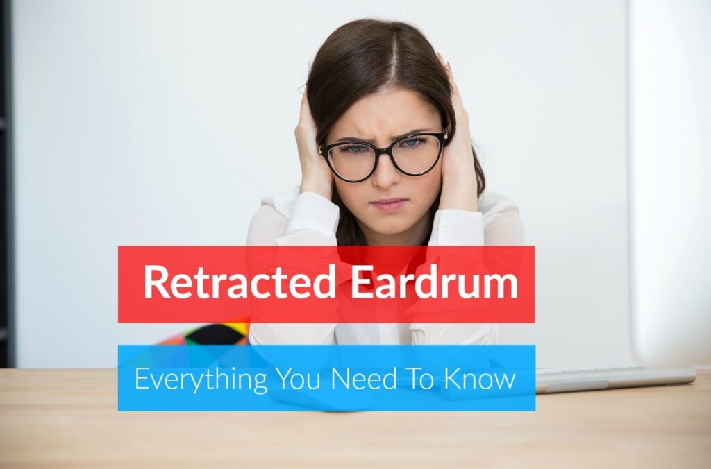 retracted eardrum