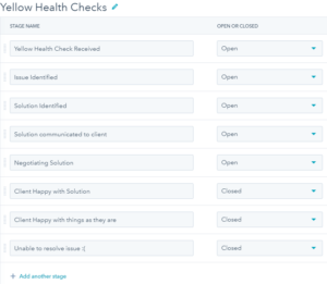 Customer health metrics